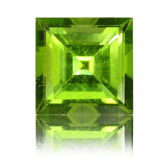 9mm Square Peridot