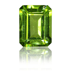 10x8mm Emerald Cut Peridot