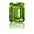 10x8mm Emerald Cut Peridot