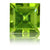 8mm Peridot Square