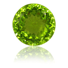 3.85ct Round Peridot