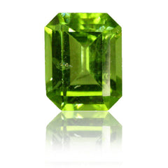 10x8mm Emerald Cut Peridot