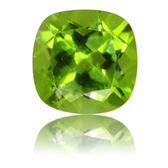 9mm Cushion Peridot 3.55ct