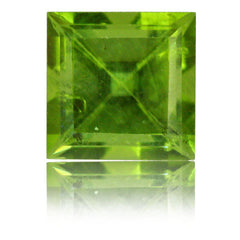3.06ct 8mm Square Peridot