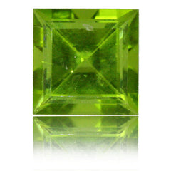 3.19ct 8mm Square Peridot