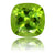 9mm Cushion Peridot 3.55ct